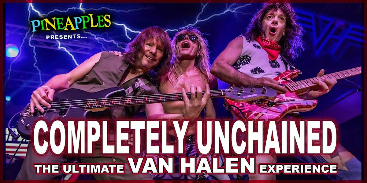 Completely Unchained (Van Halen Tribute) at Pineapples, 19 September | Event in Melbourne | AllEvents