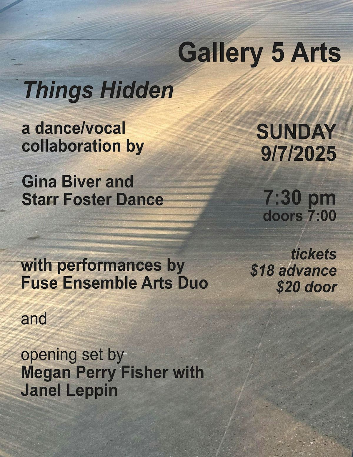 Fuse Ensemble Arts with Starr Foster Dance and Megan Perry Fischer, 7 September | Event in Richmond | AllEvents