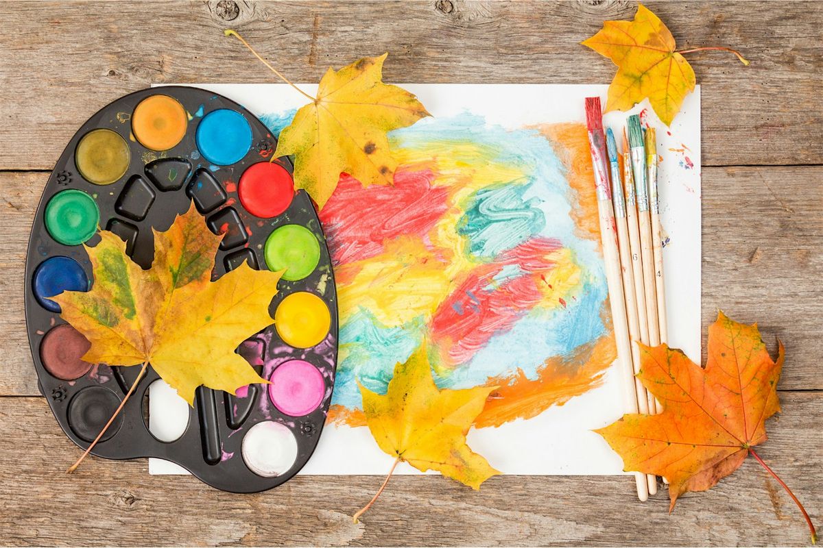 Children's Fall Watercolor Leaves, 21 September | Event in Morgan Hill | AllEvents