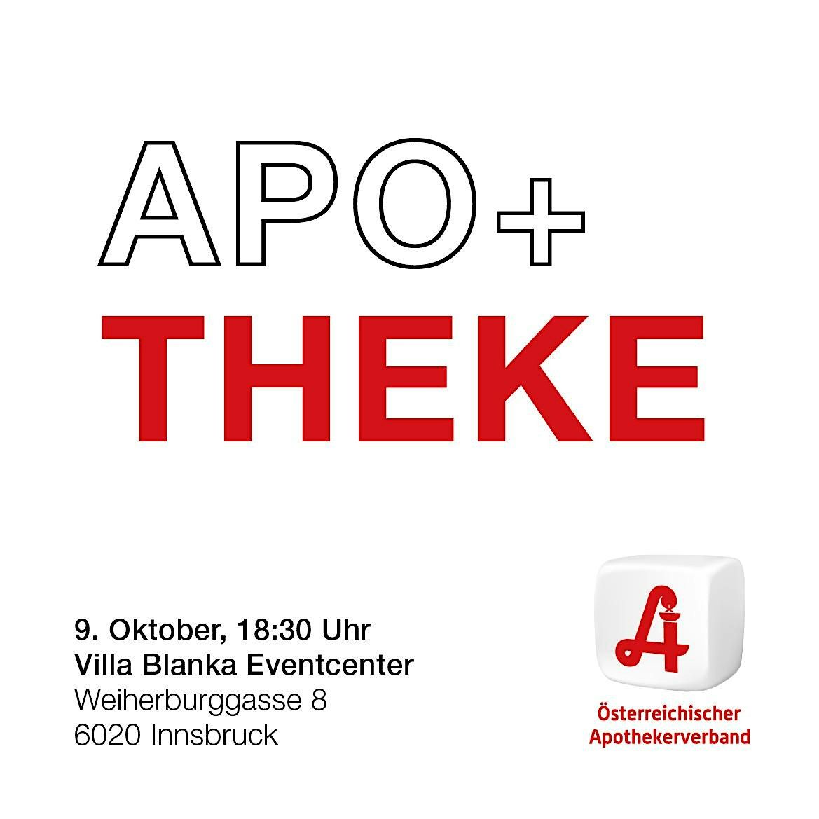 APO + THEKE, 9 October | Event in Innsbruck | AllEvents