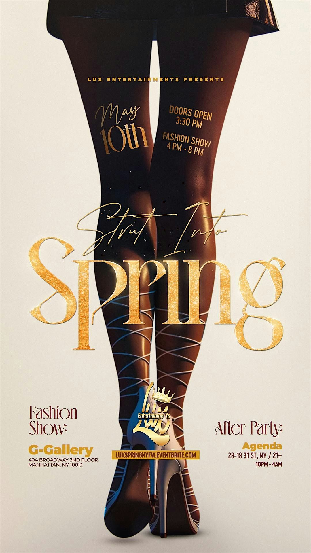 STRUT INTO SPRING | Event in New York | AllEvents