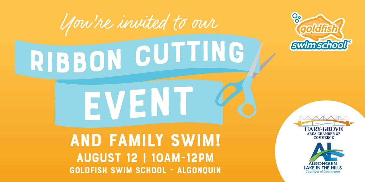 Goldfish Swim School Algonquin Ribbon Cutting Event, 12 August | Event in Algonquin | AllEvents