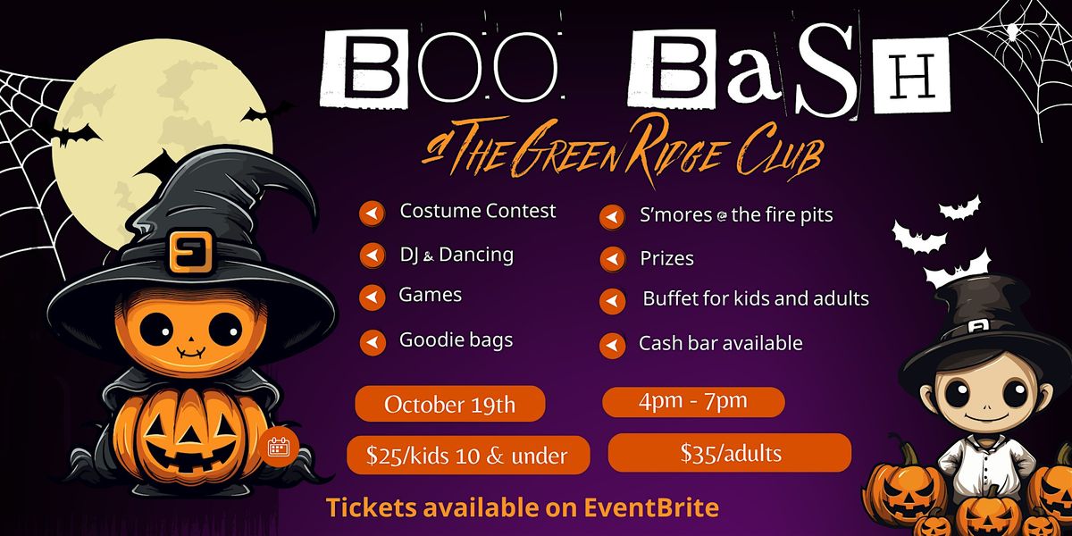 Boo Bash at The Green Ridge Club, 19 October | Event in Scranton | AllEvents