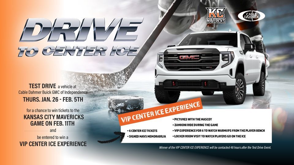 Drive to Center Ice Test Drive Event, Cable Dahmer Buick GMC
