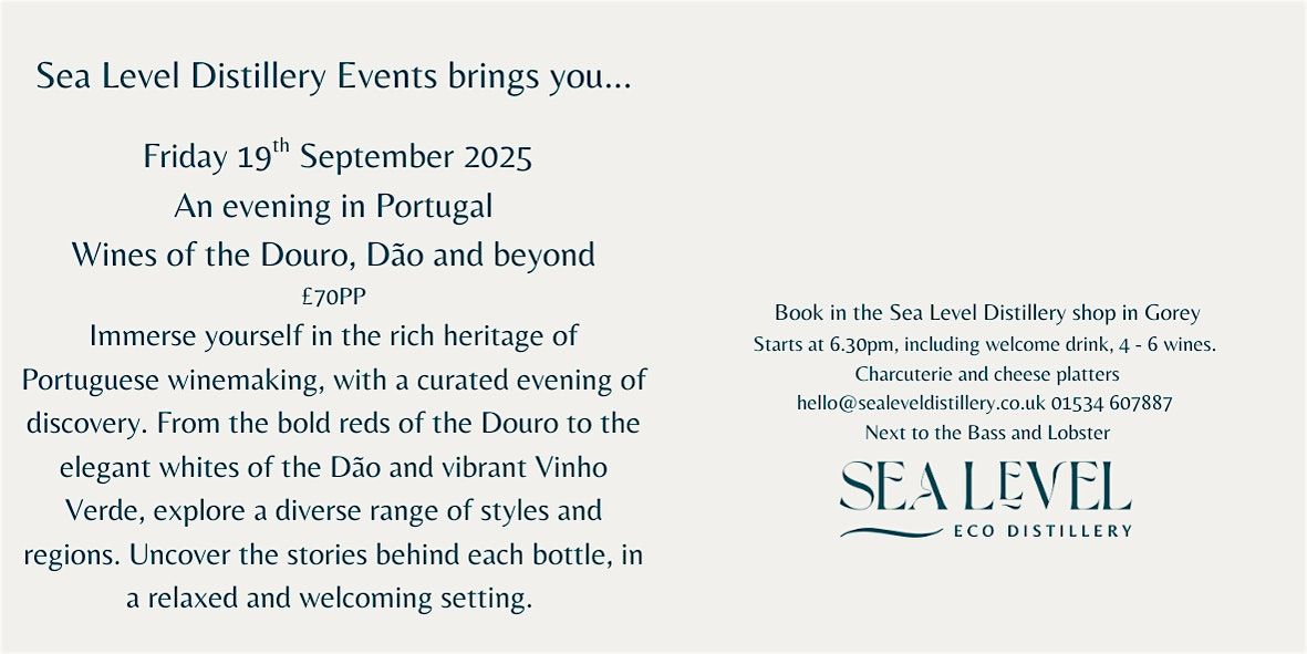 Portugal Poured Wine Tasting, 19 September | Event in Jersey | AllEvents