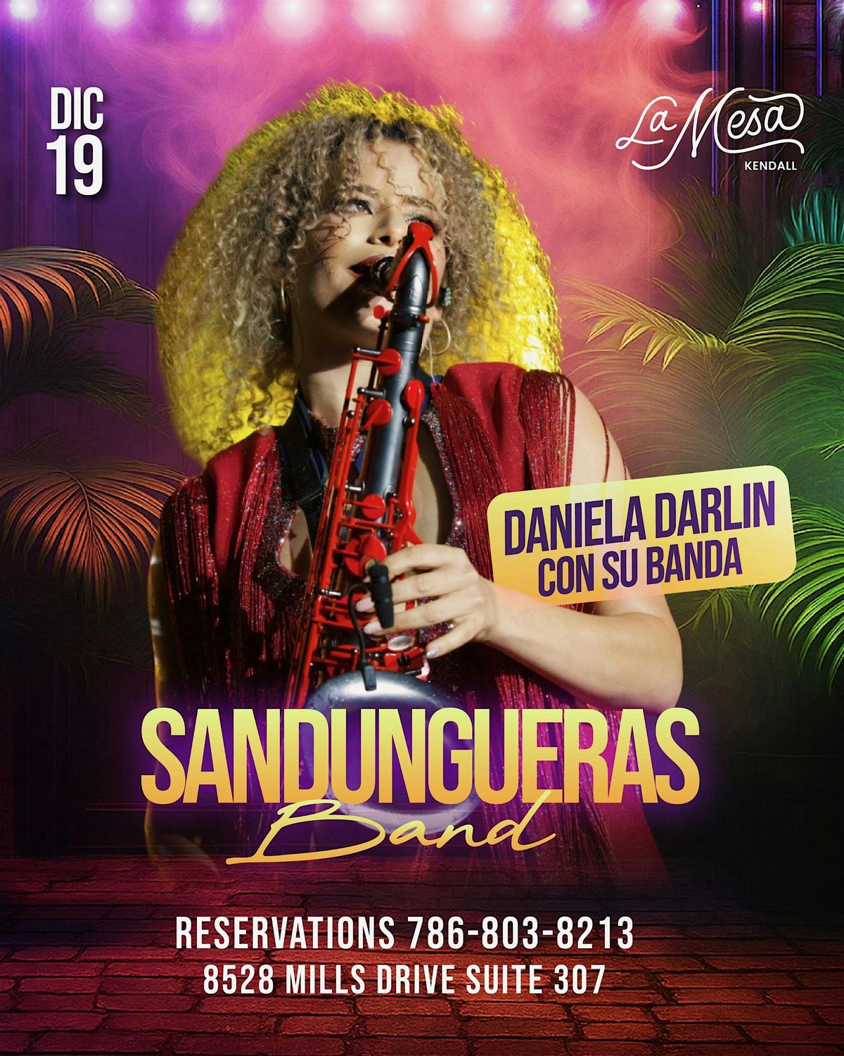 DANIELA DARLIN Y SU BANDA “ LA MESA KENDALL, 19 December | Event in Kendall | AllEvents