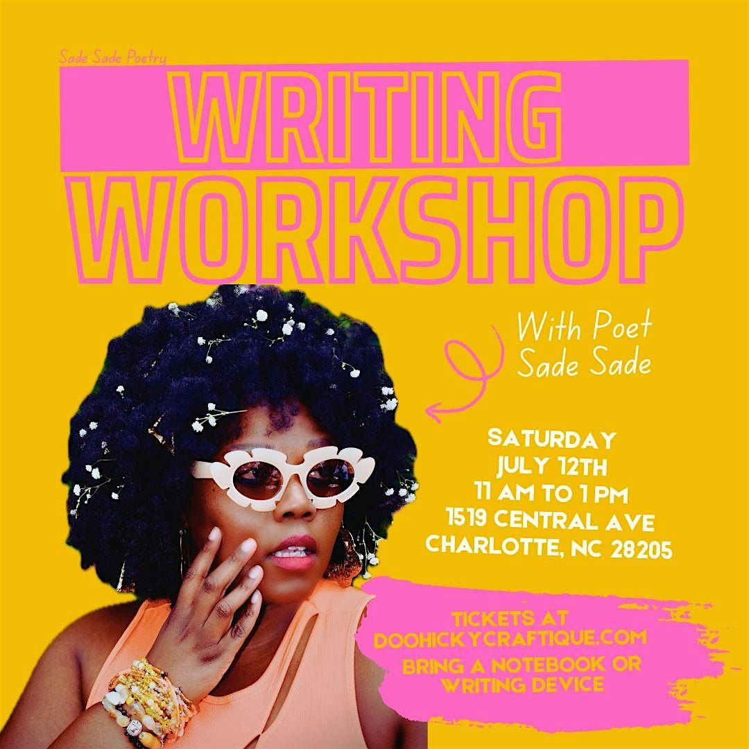 Writing Workshop: The Art of Individuality, 12 July | Event in Charlotte | AllEvents