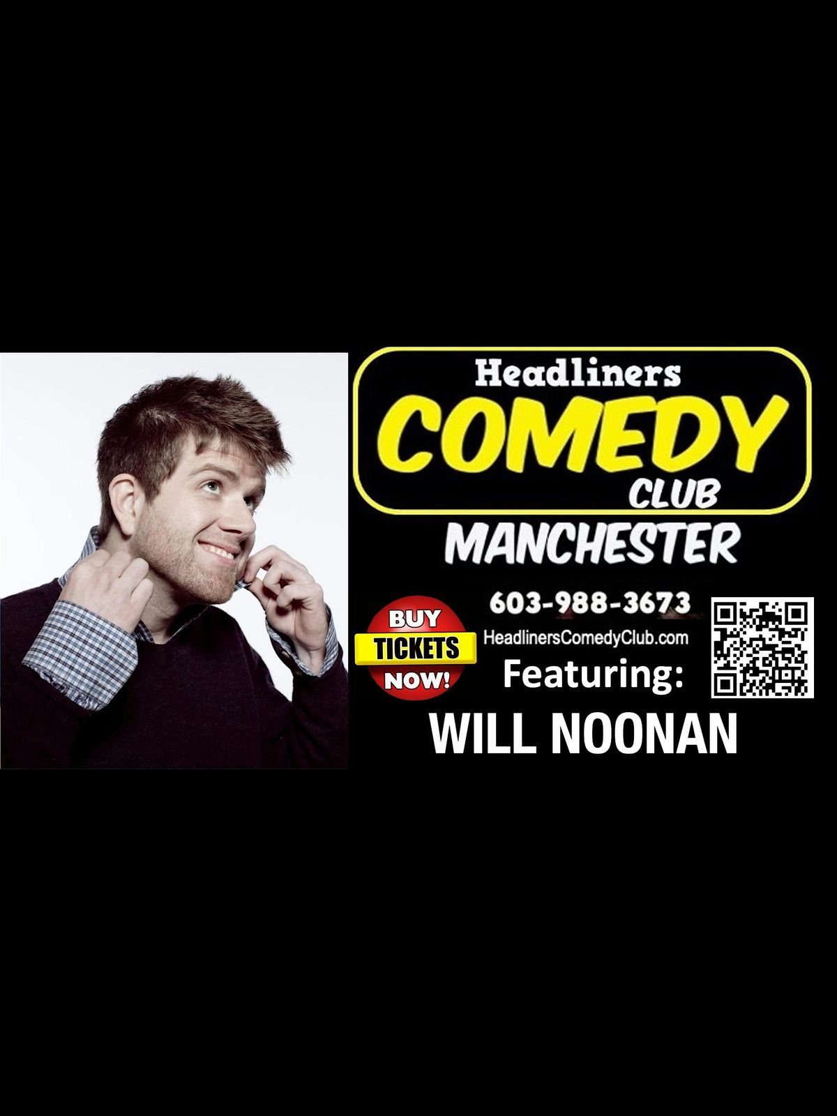 Will Noonan - Comedian, 31 May | Event in Manchester | AllEvents