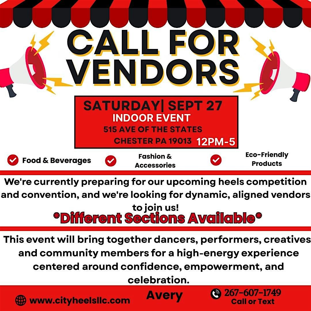 Competition Vending Opportunity, 27 September | Event in Chester | AllEvents