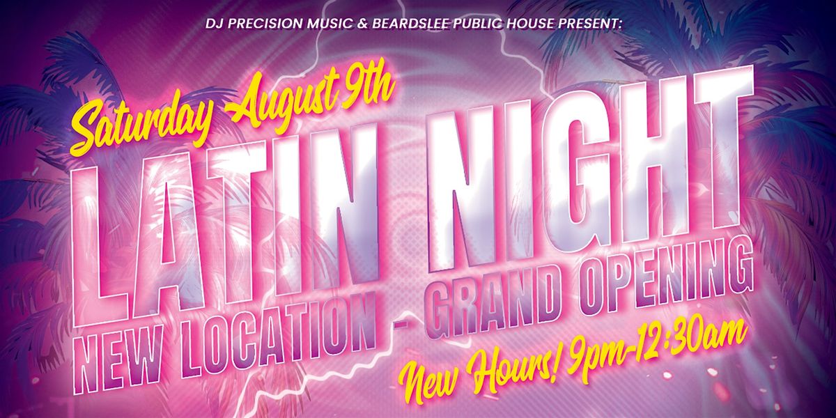 Latin Night Bothell - GRAND OPENING (New Location), 9 August | Event in Bothell | AllEvents