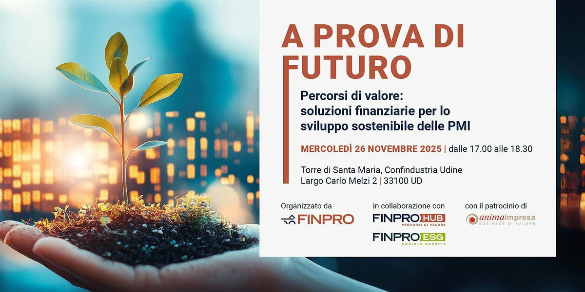 A prova di futuro, 26 November | Event in Udine | AllEvents