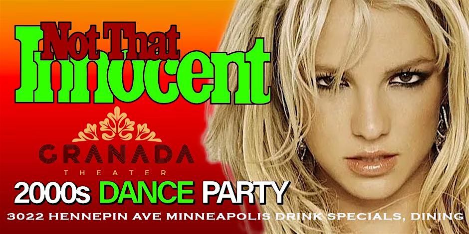 Not That Innocent 2000's Dance Party, 6 June | Event in Minneapolis | AllEvents