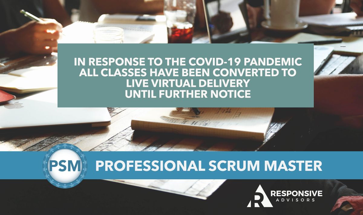Professional Scrum Master Certification (PSM) NYC, ZOOM VIDEO