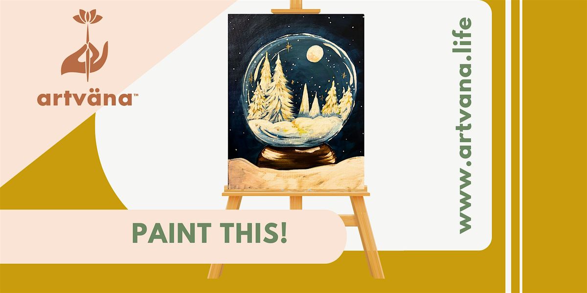 Artvana Holiday Paint & Sip at Cup of Swords Tavern Olympia December 2025, 3 December | Event in Olympia