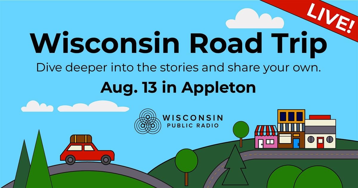 Wisconsin Road Trip Live in Appleton, 13 August | Event in Appleton | AllEvents