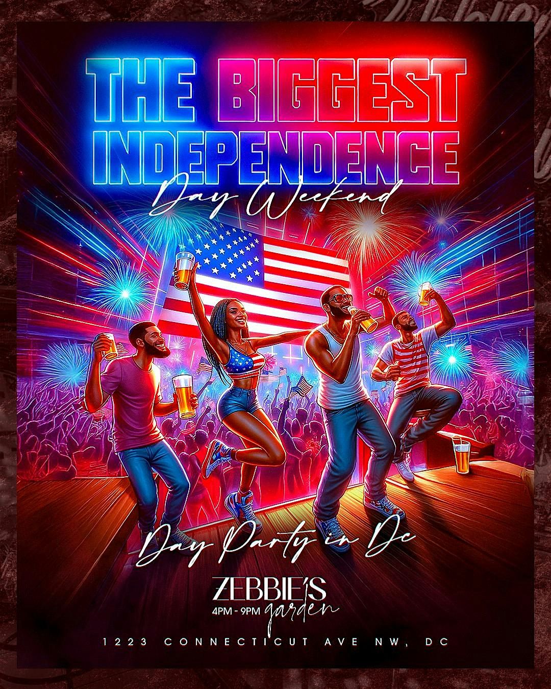 The Biggest Independence Day WKND Rooftop Day Party in DC, 6 July | Event in Washington | AllEvents