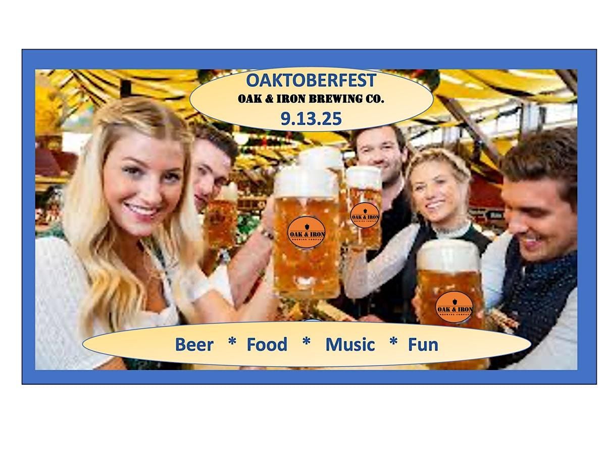 Oak & Iron Brewing Co. Presents: OAKTOBERFEST 2025, 13 September | Event in Andover | AllEvents
