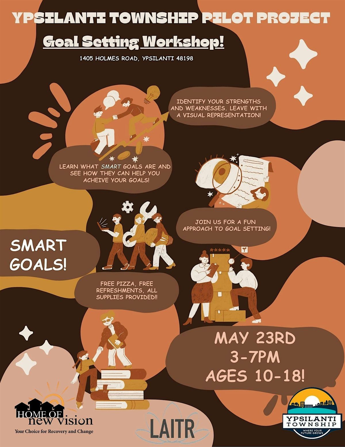 Ypsilanti Township Pilot Project - Goal Setting Workshop, 23 May | Event in Ypsilanti | AllEvents