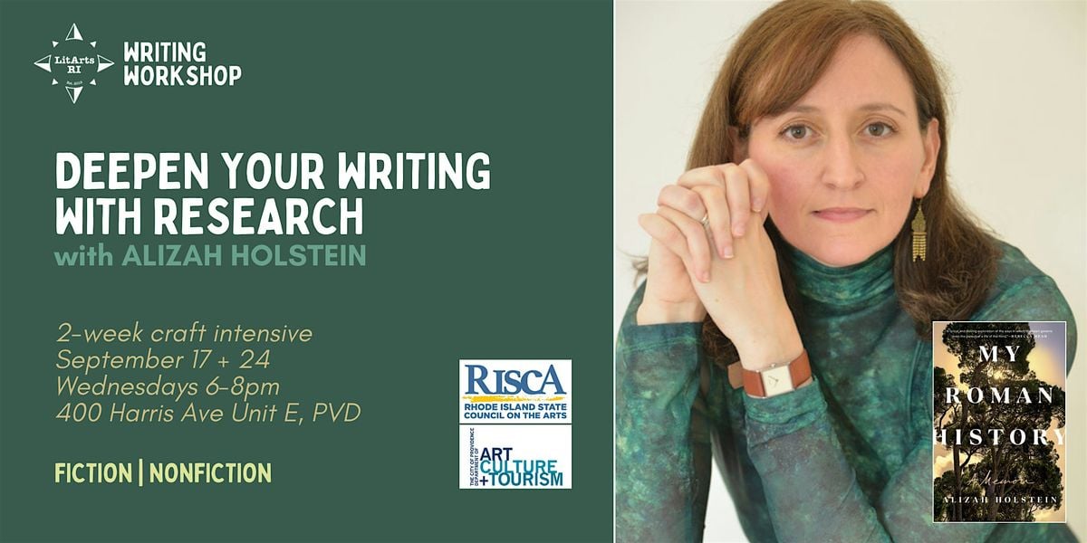 Deepen Your Writing with Research, 17 September | Event in Providence | AllEvents