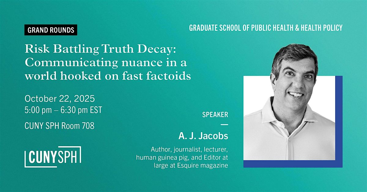 Battling Truth Decay, 22 October | Event in New York | AllEvents