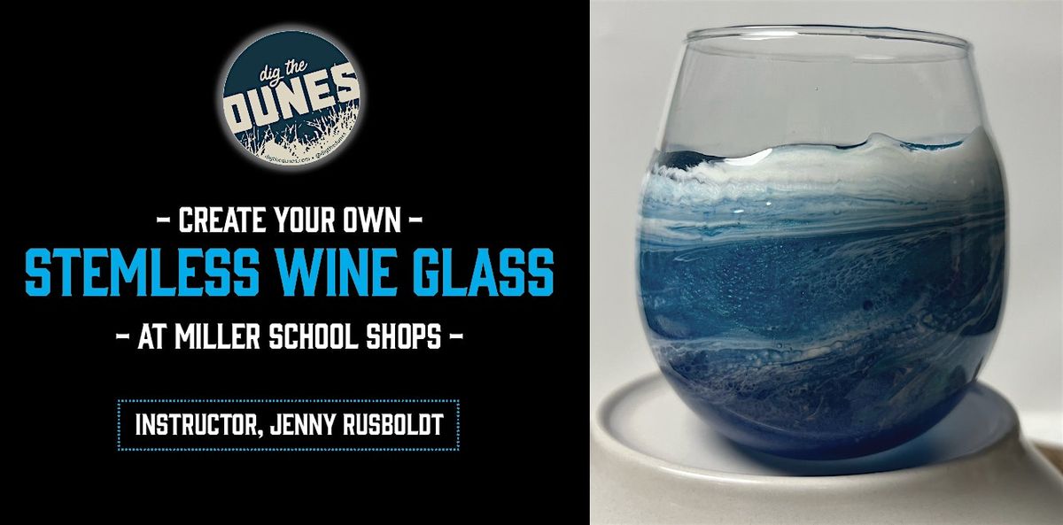 Create your own beach wave wine glass, 25 September | Event in Gary | AllEvents