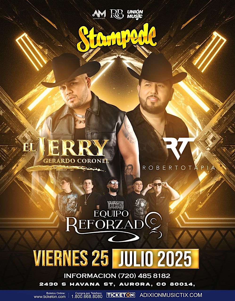 EL Jerry - Gerardo Coronel - Roberto Tapia, 25 July | Event in Aurora | AllEvents