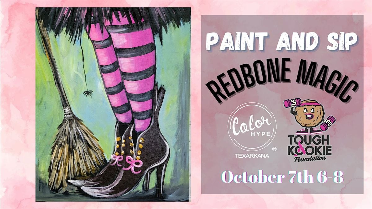 "Witching for a Cure" Paint and Sip with ColorHype TXK at Redbone Magic, 7 October | Event in Texarkana