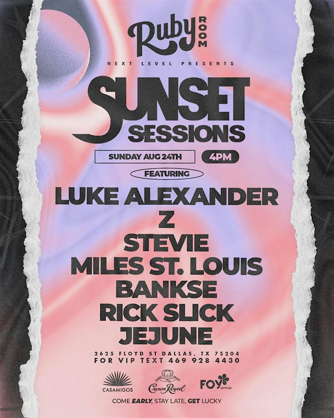 Sunset Sessions 8/24, 24 August | Event in Dallas | AllEvents