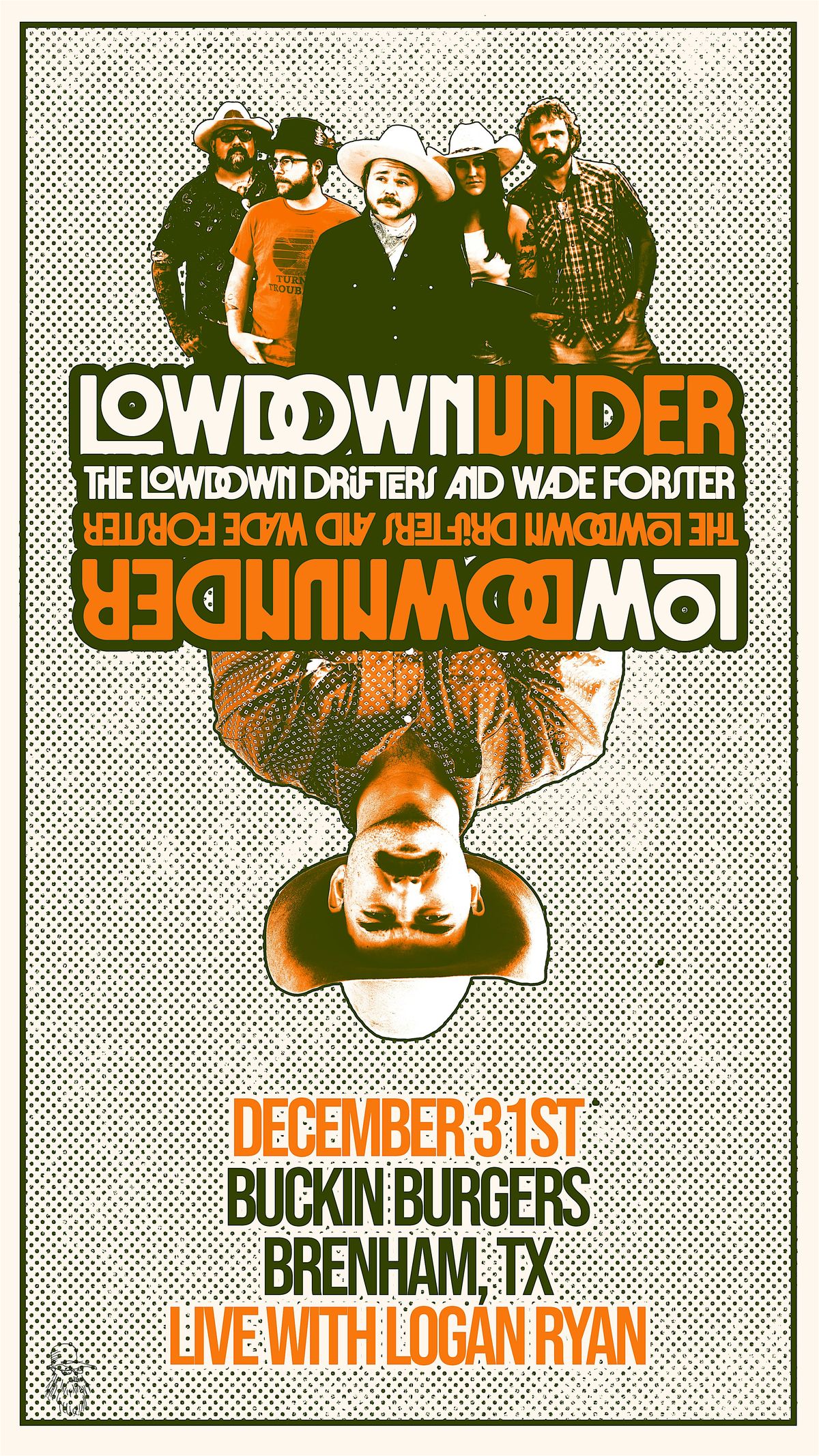 Buckin Burger NYE - Lowdown Drifters, Wade Forster, Logan Ryan Band ...