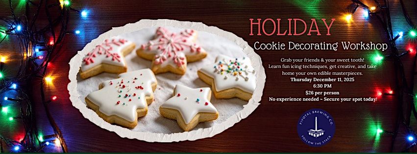 Holiday Cookie Decorating Workshop, 11 December | Event in Bristol | AllEvents