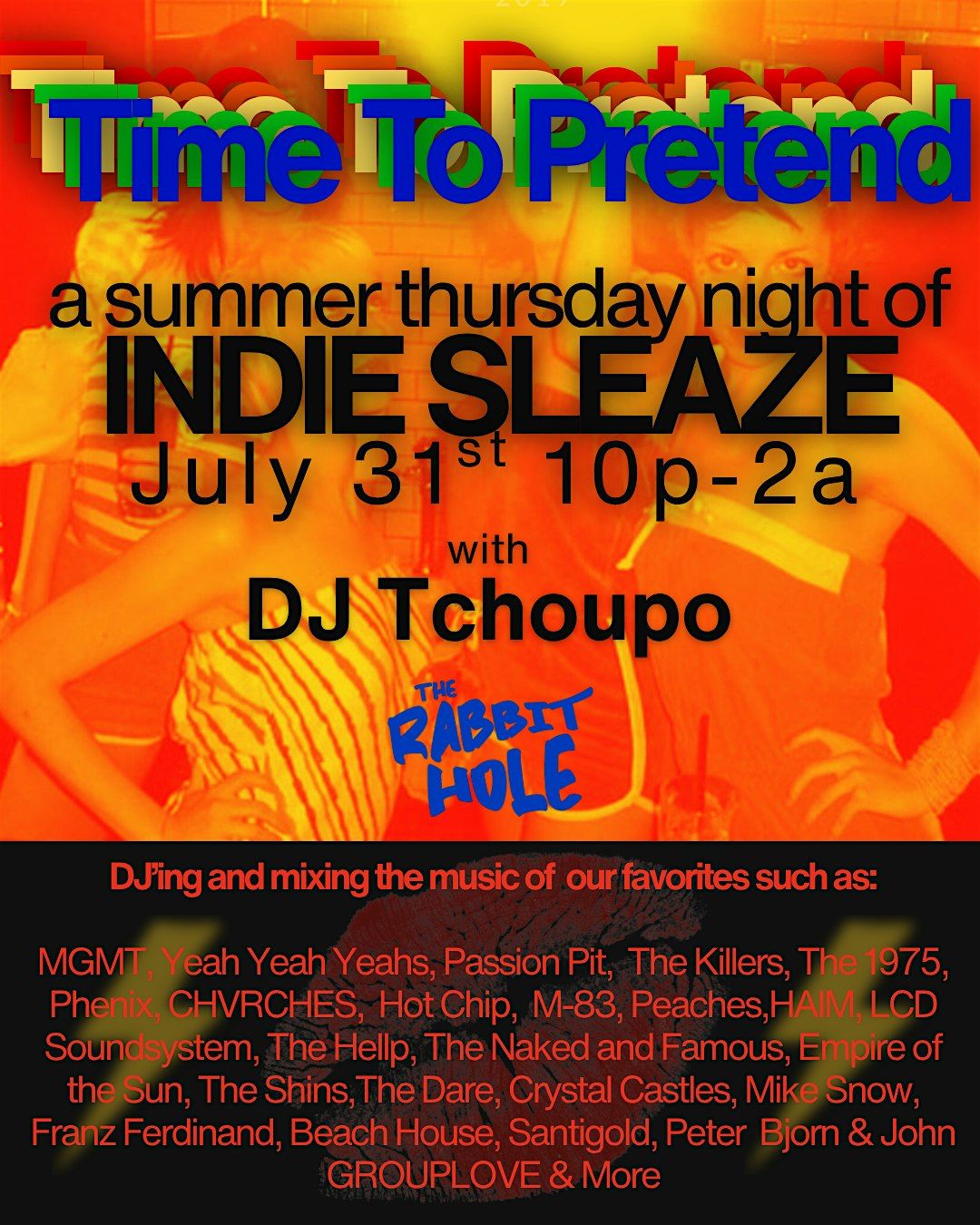 TIME TO PRETEND, 31 July | Event in New Orleans | AllEvents