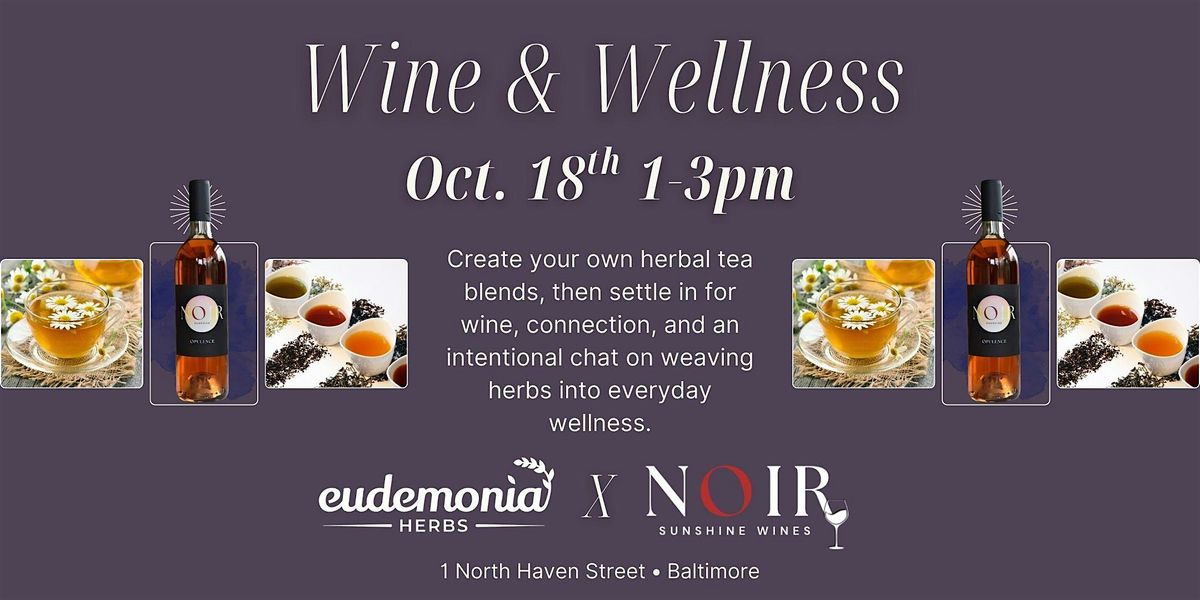 Wine & Wellness, 18 October | Event in Baltimore | AllEvents