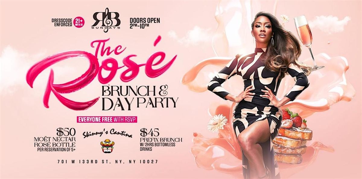 Sunday Funday Brunch, Day Party, $50 Moet Rose, Bdays Free Brunch, 24 August | Event in New York | AllEvents