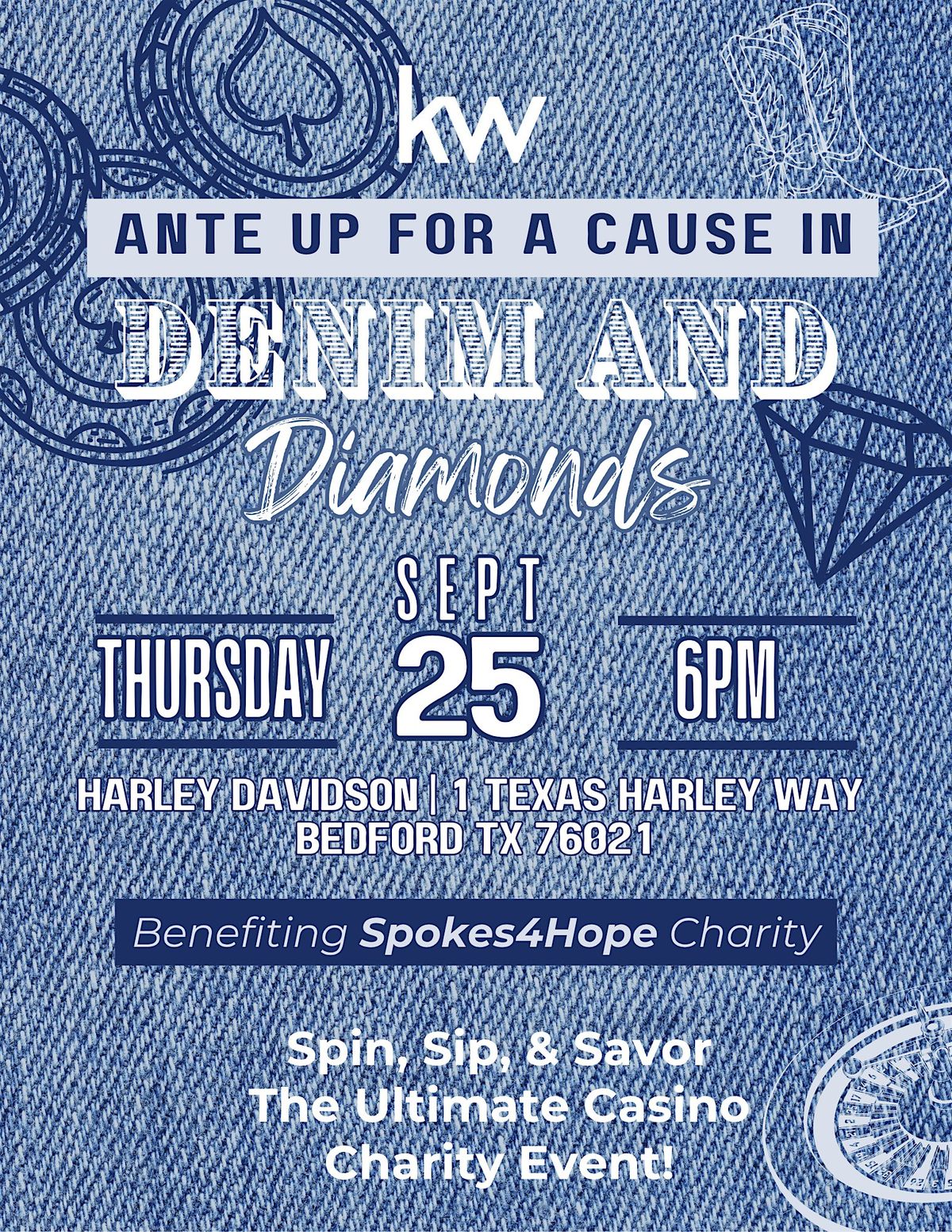 Keller Williams Southlake Casino Night, 25 September | Event in Bedford | AllEvents