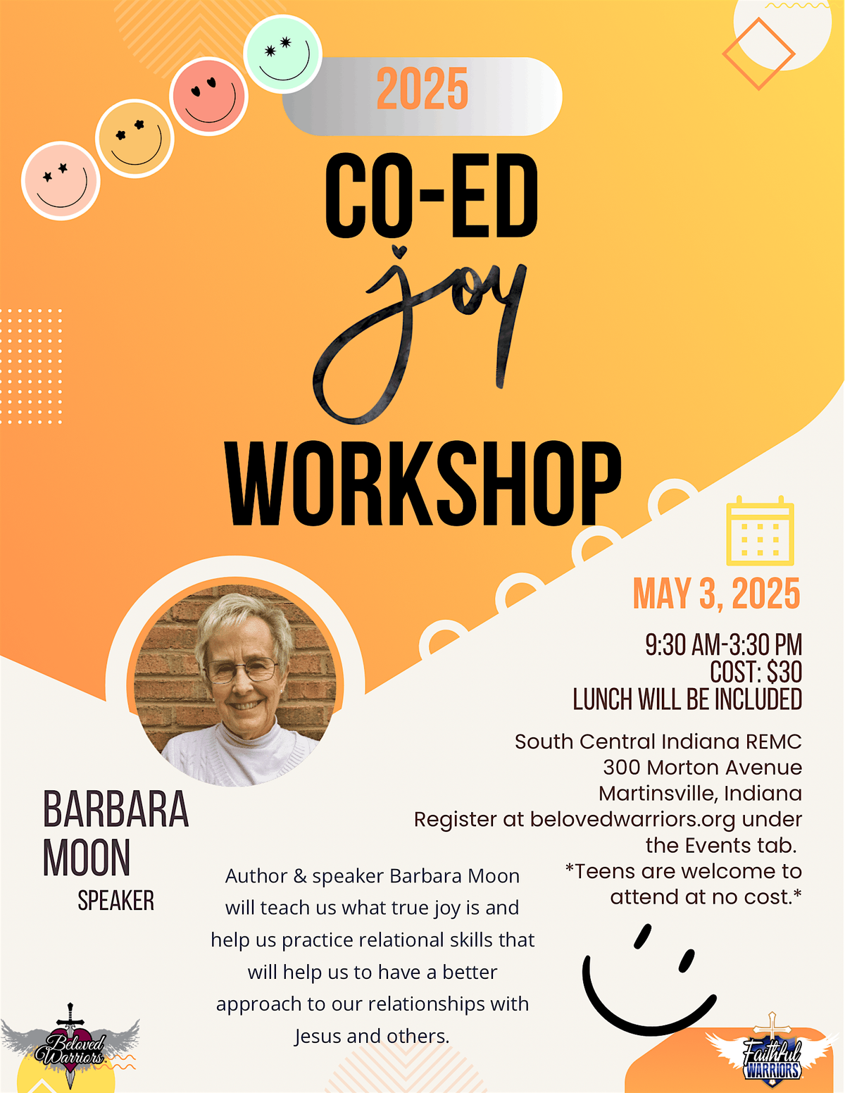 Co-Ed Joy Workshop | Event in Martinsville | AllEvents