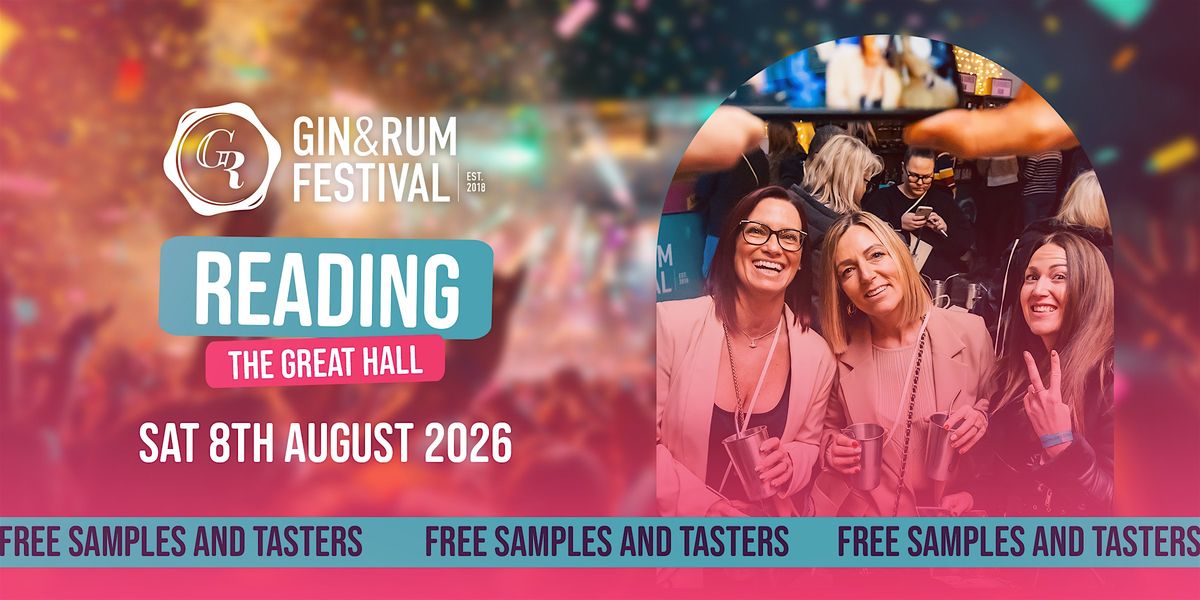 Gin & Rum Festival - Reading - 2026, 8 August | Event in Campus | AllEvents