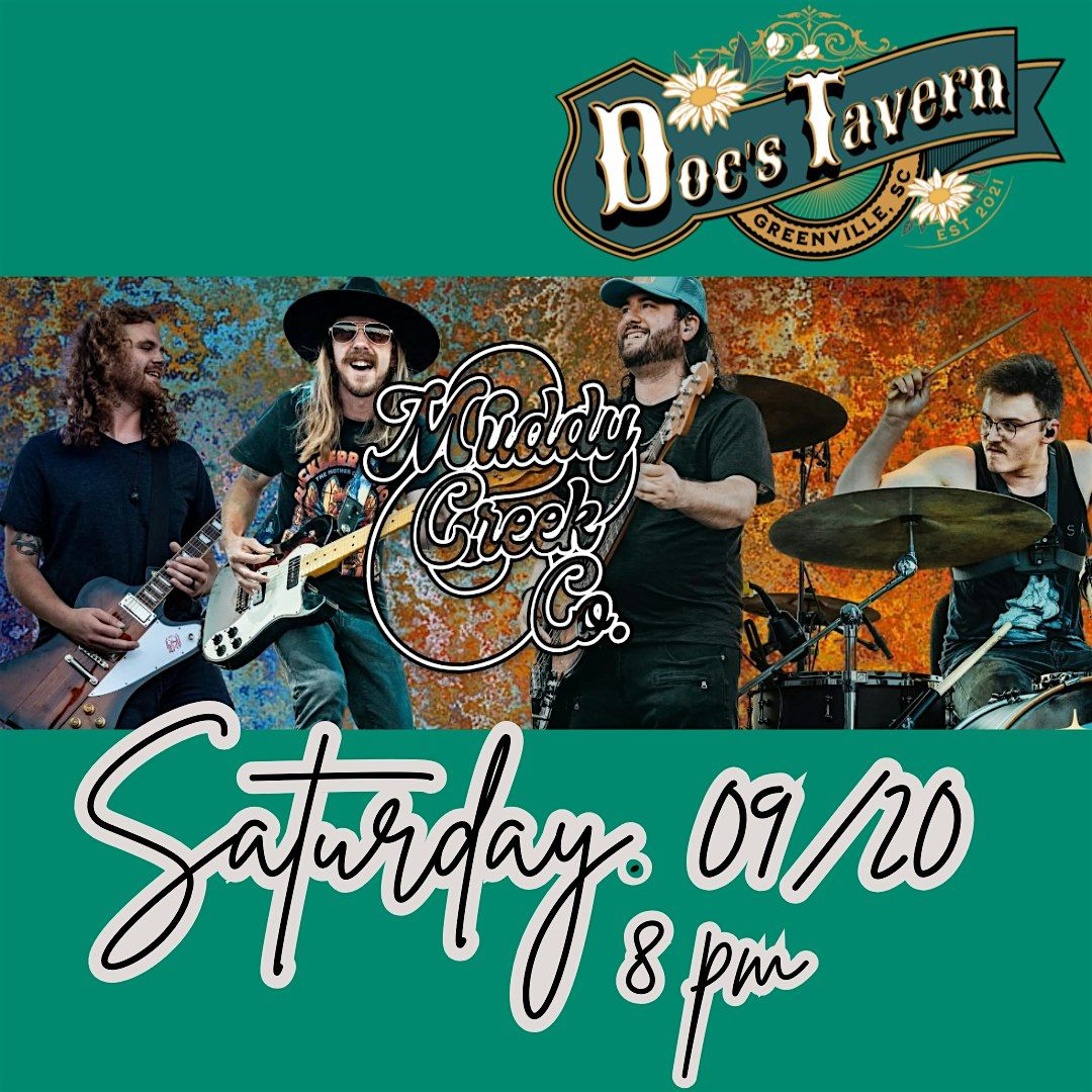 Muddy Creek & Co. full band, 20 September | Event in Greenville | AllEvents