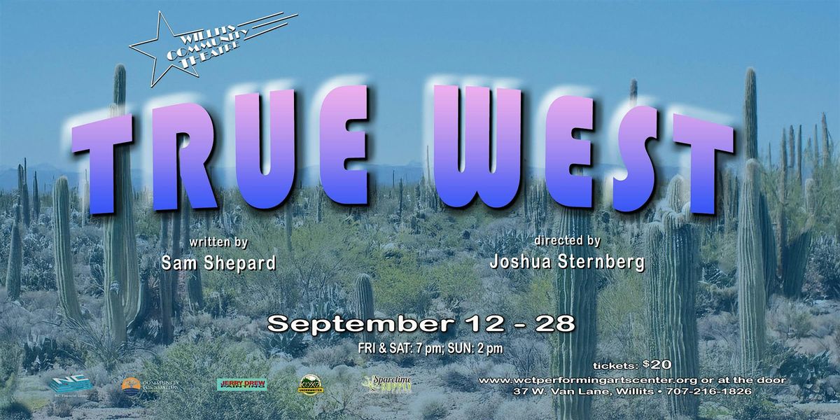 True West, 13 September | Event in Willits | AllEvents