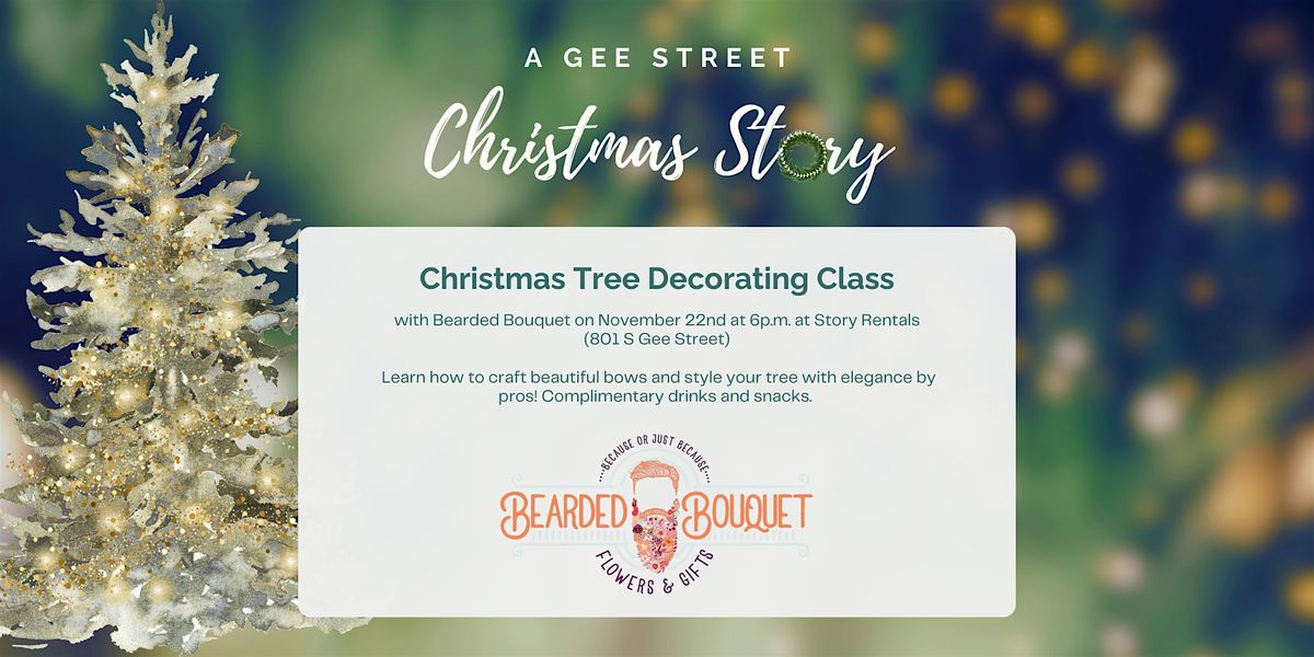 Christmas Tree Decorating Tutorial, 22 November | Event in Jonesboro | AllEvents