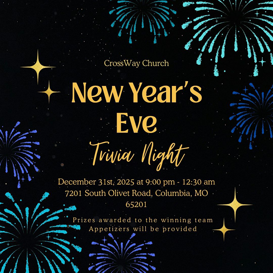 New Year's Eve Trivia Night, 31 December | Event in Columbia | AllEvents