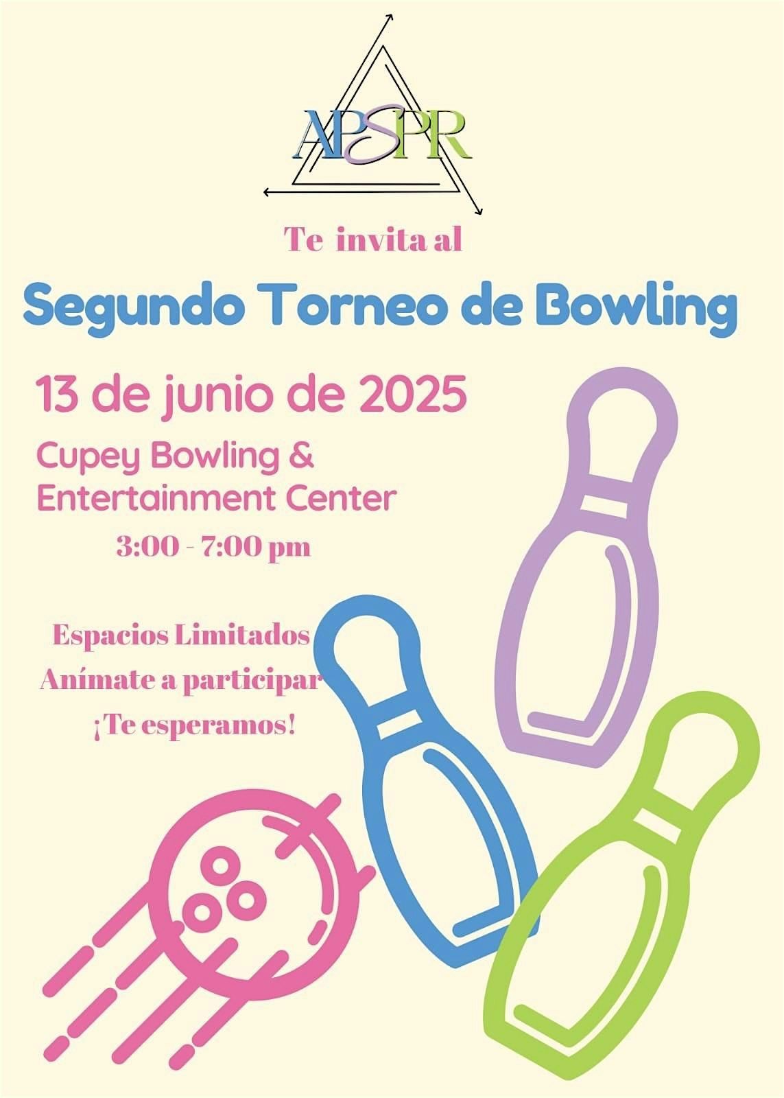 Segundo Torneo de Bowling APSPR, 13 June | Event in San Juan | AllEvents