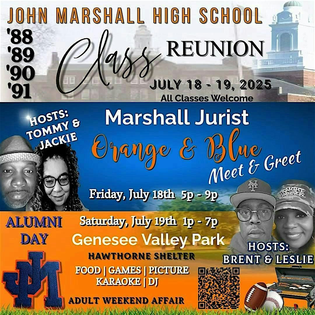 John Marshall High School Reunion, 18 July | Event in Rochester | AllEvents