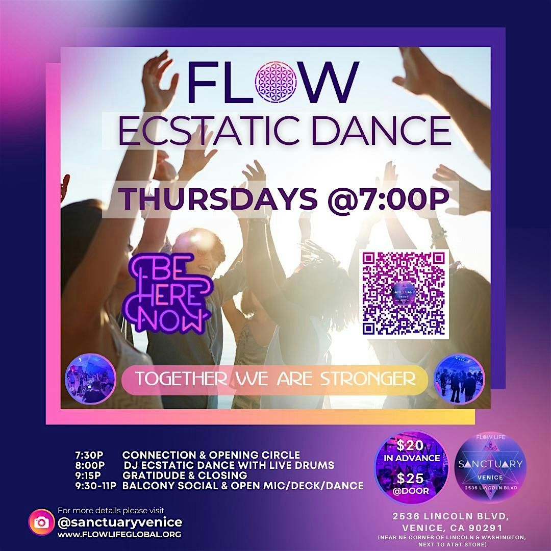 FLOW ECSTATIC DANCE | Event in Los Angeles | AllEvents