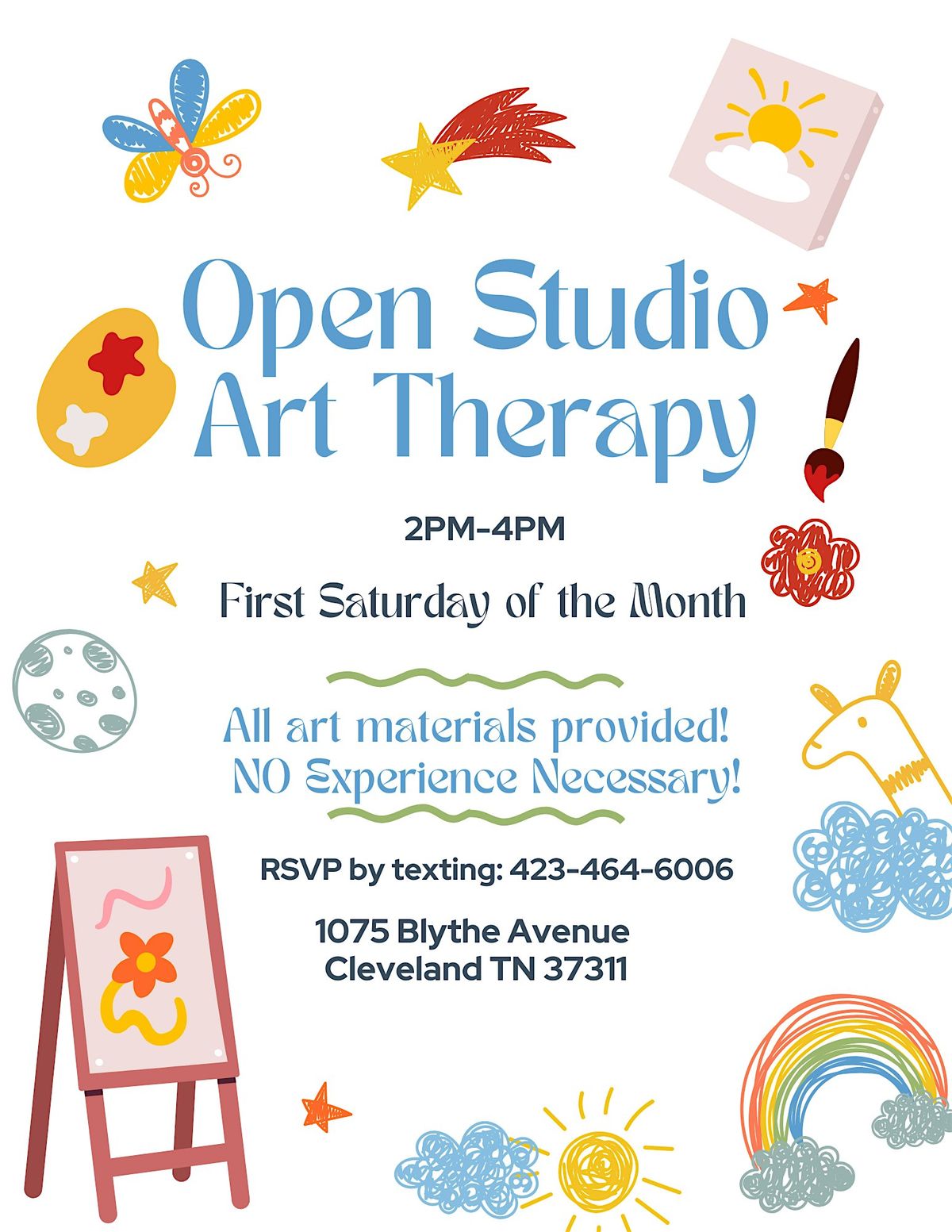 FREE Open Studio Community Art Therapy Group, 3 May | Event in Cleveland | AllEvents