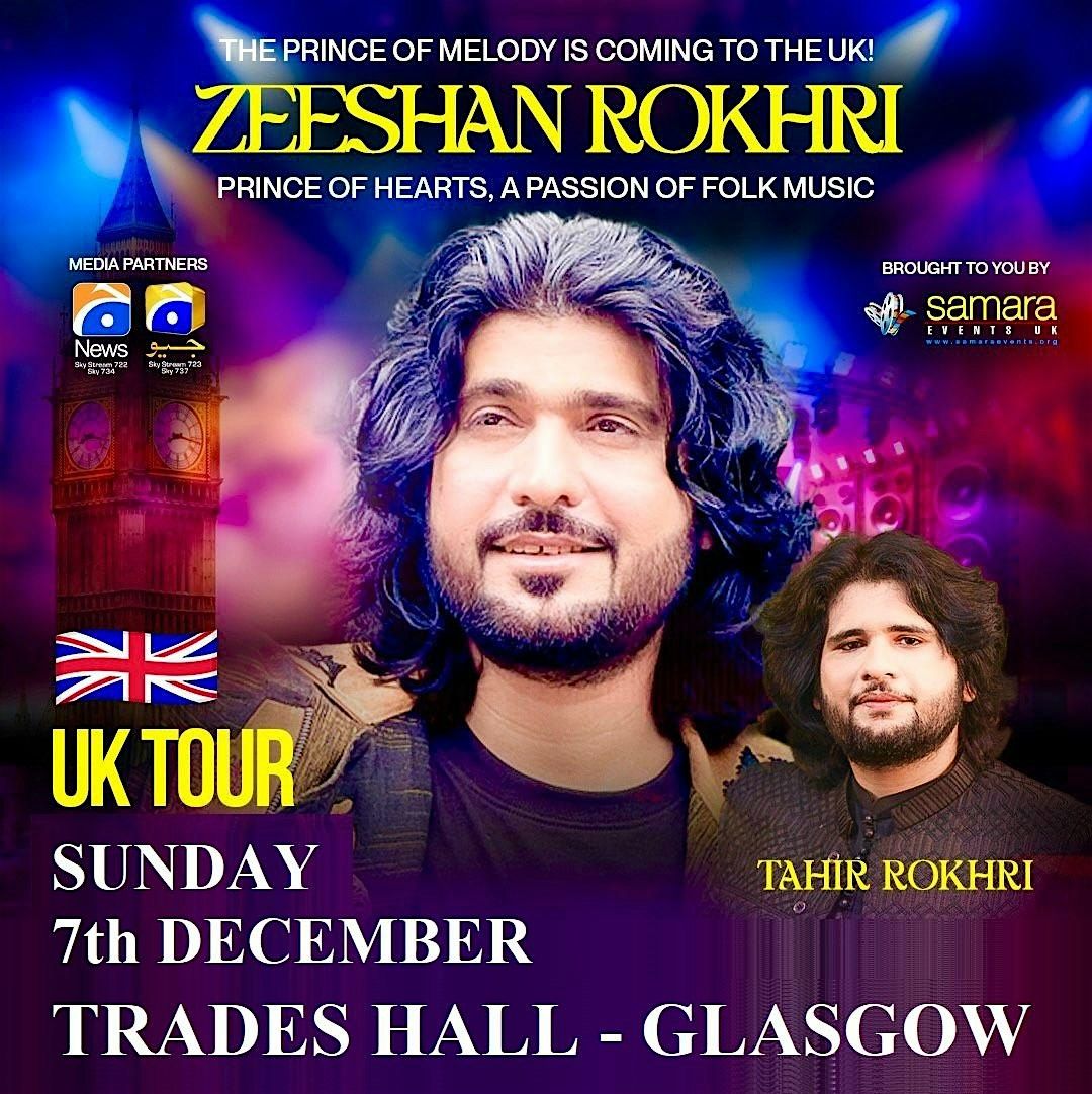 ZEESHAN ROKHRI LIVE IN GLASGOW, 7 December | Event in Glasgow | AllEvents