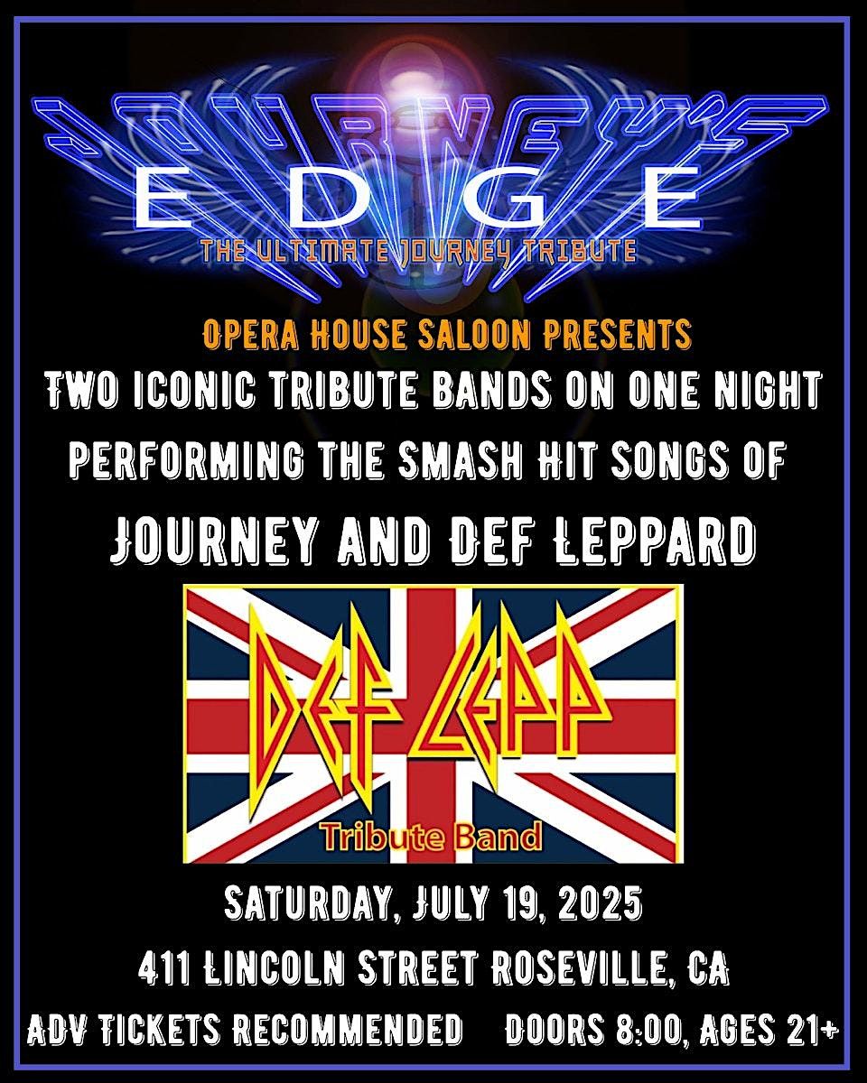 Journey's Edge & Deff Lepp, 19 July | Event in Roseville | AllEvents