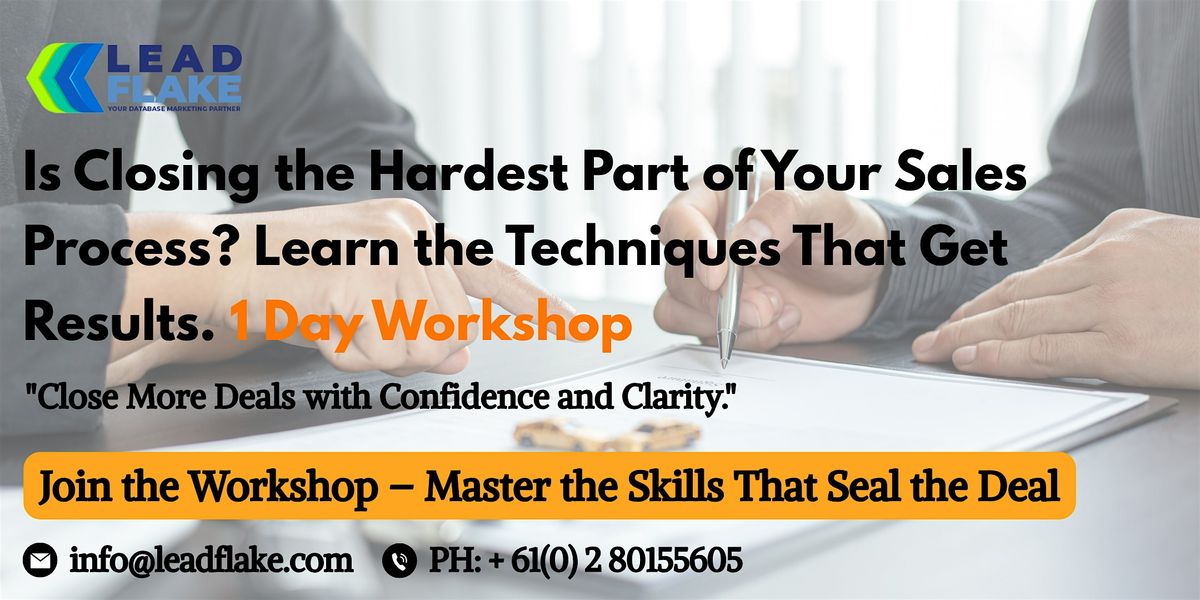 Practical Sales Skills Techniques Workshop in Napier, 15 July | Event in Napier | AllEvents