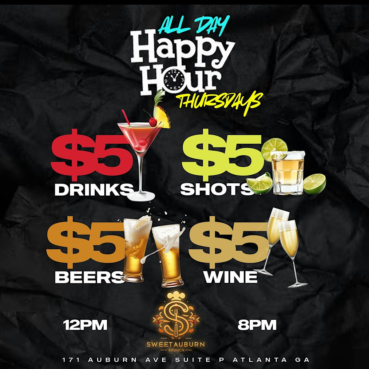 All Day Happy Hour On Auburn | Event in Atlanta | AllEvents