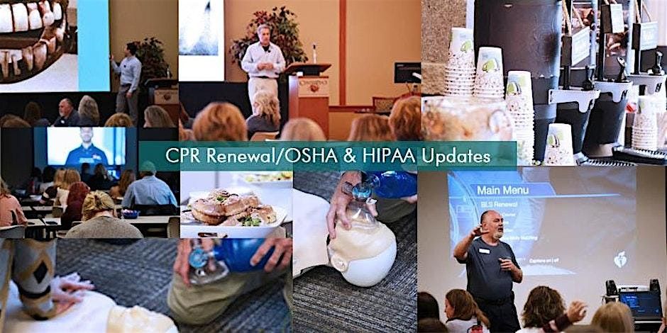 CPR Renewal/ OSHA & HIPAA Updates, 3 October | Event in Spokane Valley | AllEvents