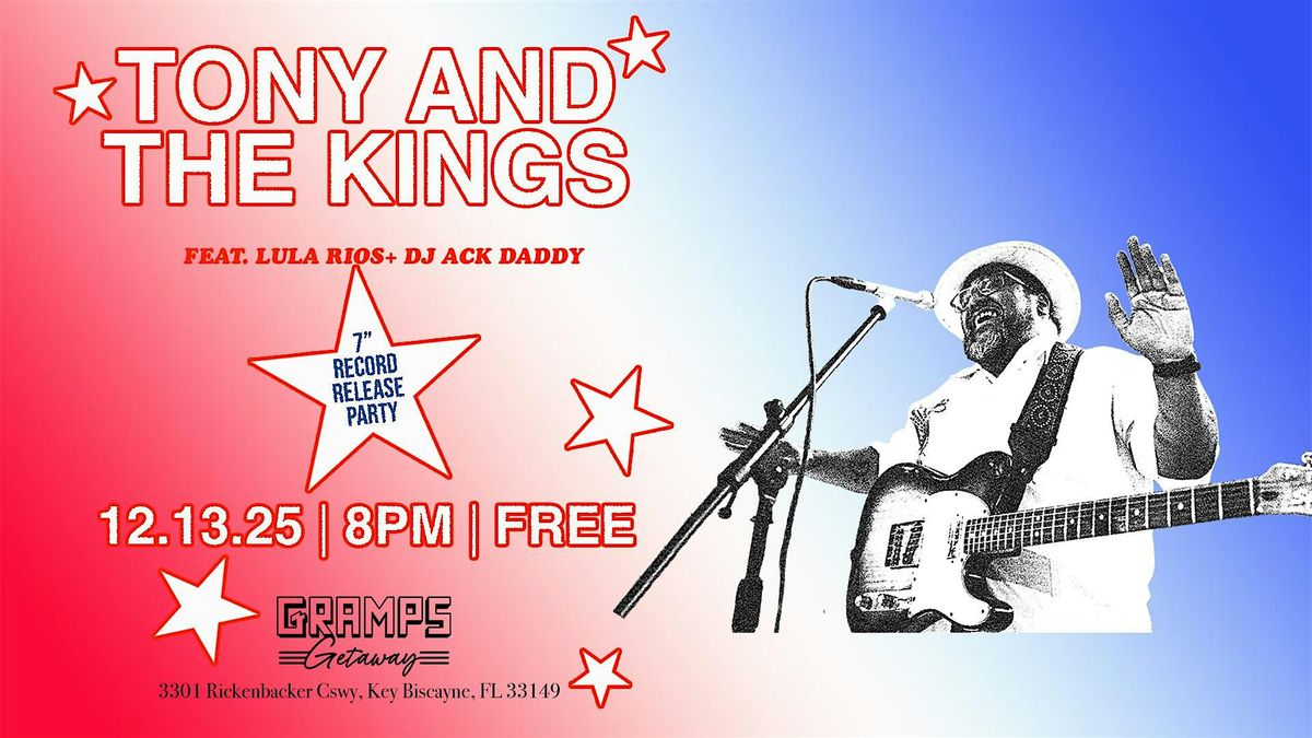 Tony & The Kings, 13 December | Event in Key Biscayne | AllEvents